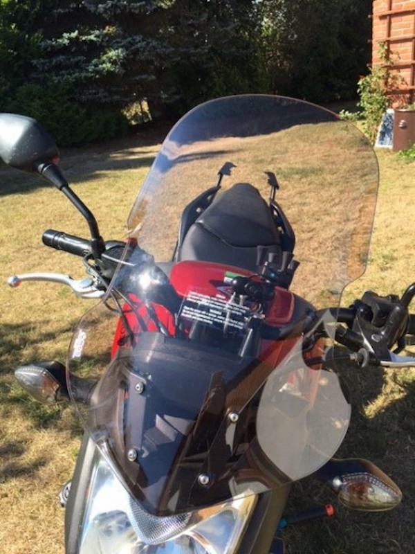 Honda Nc 750 S (2013-2019) Touring Motocyklové sklo Jasný grafit