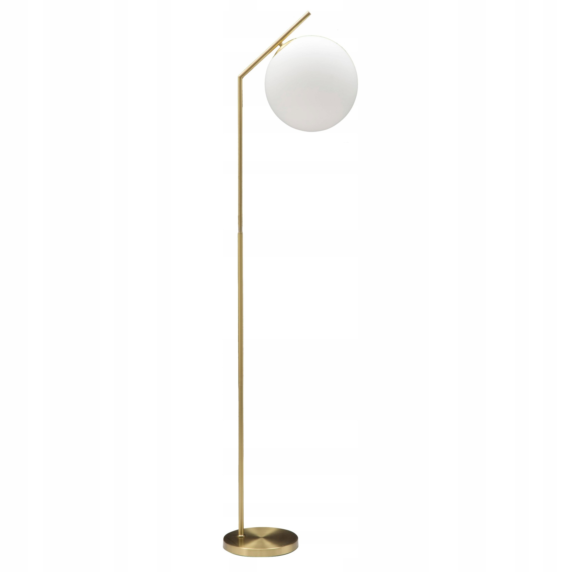 Stojací lampa ve tvaru koule Glamy, výš, 179 cm