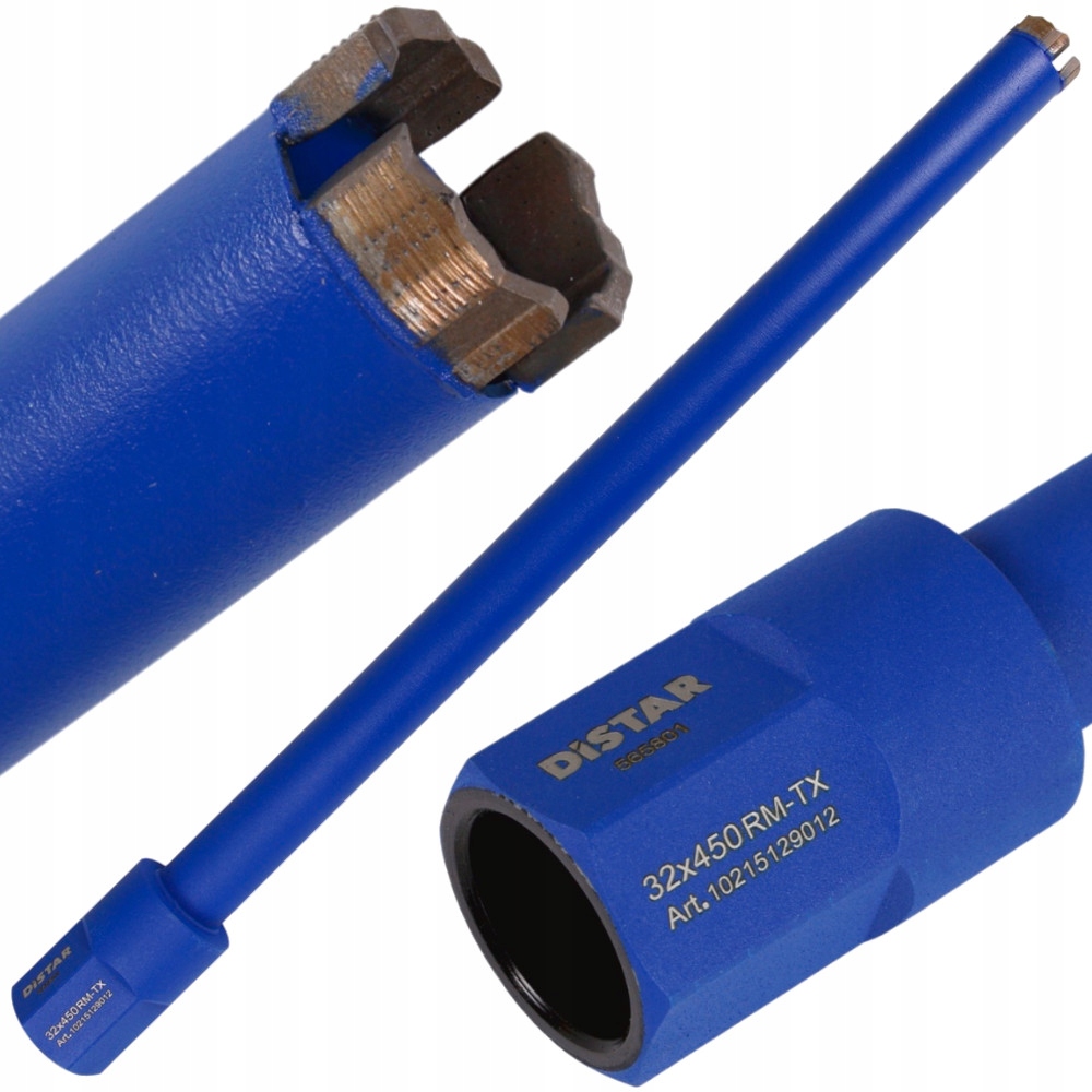 Distar Otwornica diamentowa do betonu 32x450mm 1 1/4 Unc Rm-tx 10215129012
