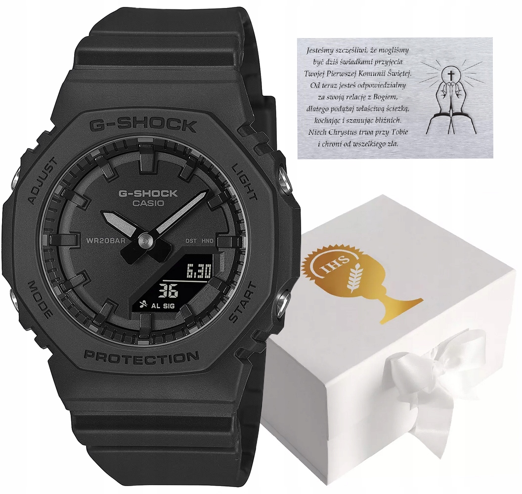 Hodinky Casio GMA-P2100BB-1AER Set Dárek na přijímání Krabička Gravírování