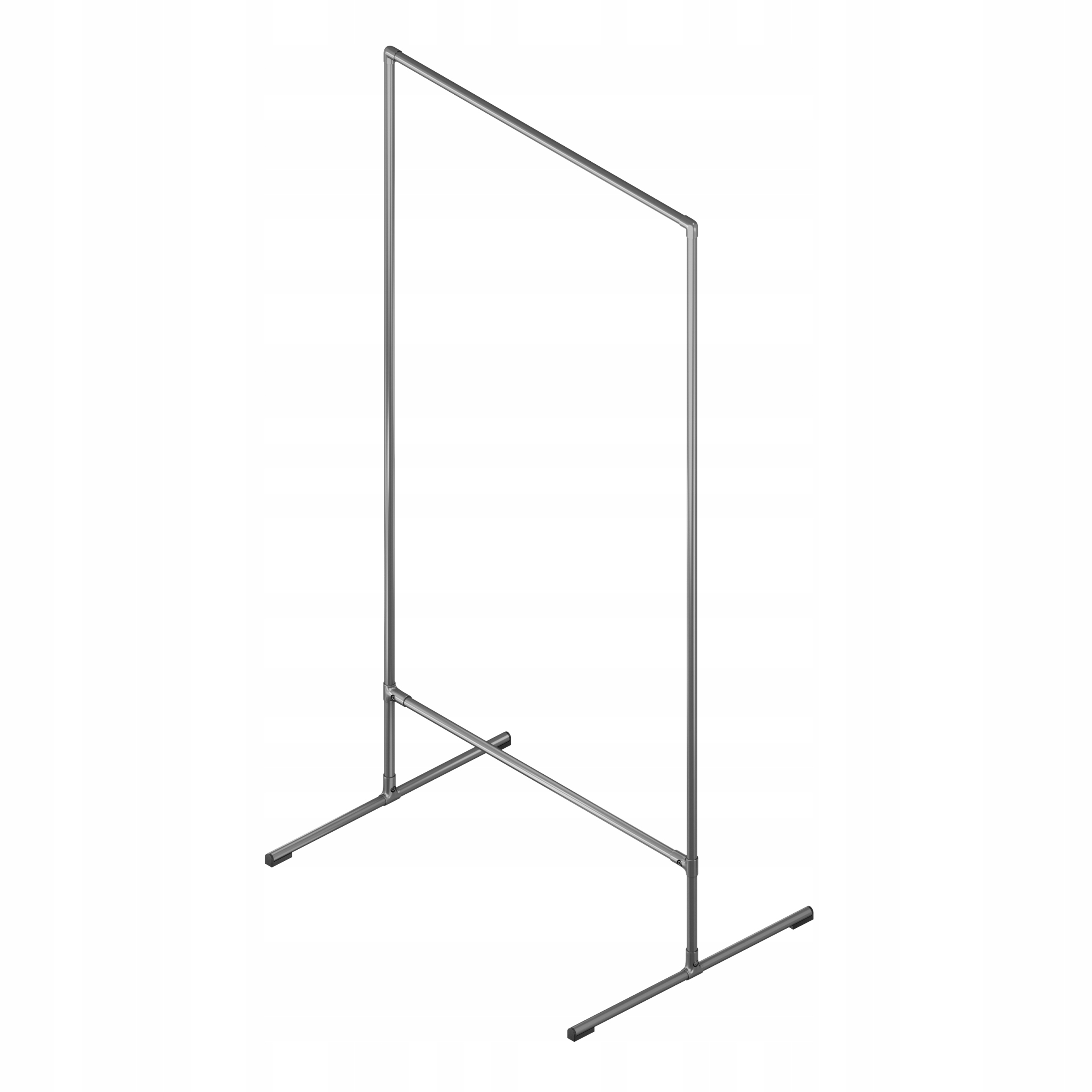 Stojanový Kovový Věšák Na Oblečení Stojan Grafit 1x2 m Fonger