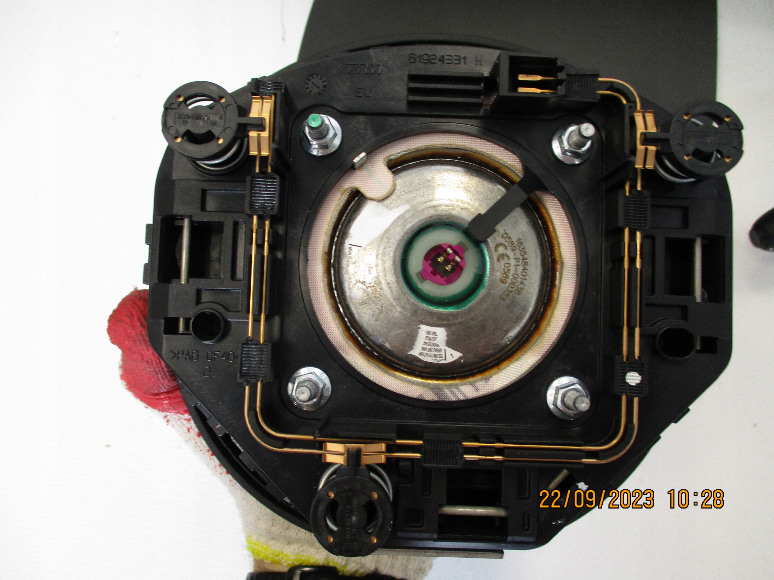 dashboard FIAT 500 LIFT black