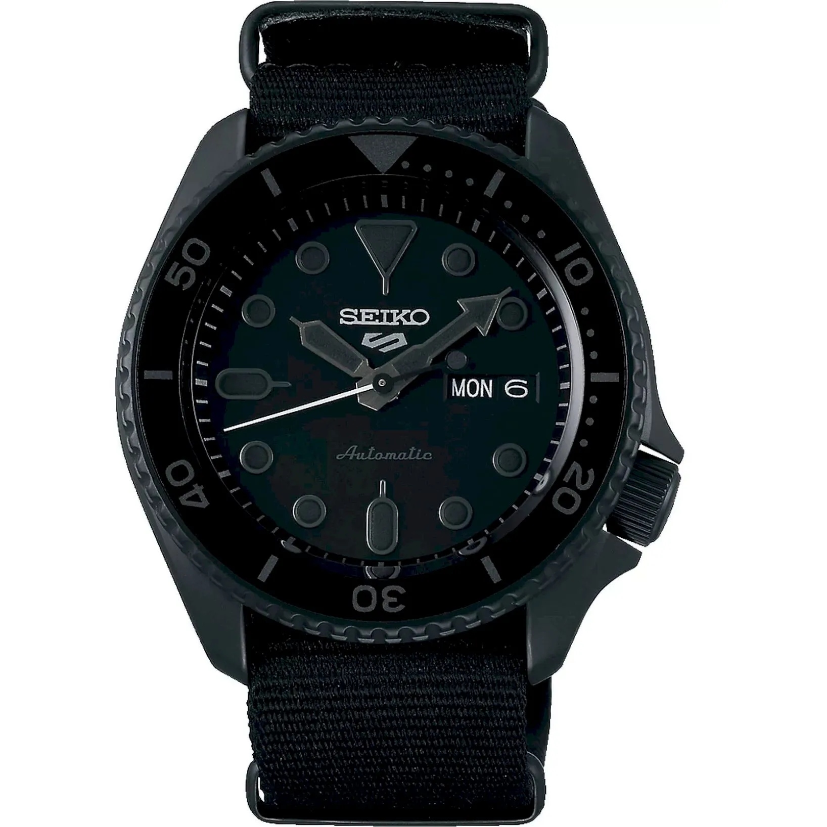 Seiko SRPD79K1 5 Sports Automatic černé pánské automatické hodinky