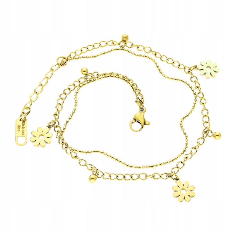 

Złota Bransoletka Stal Chirurgiczna