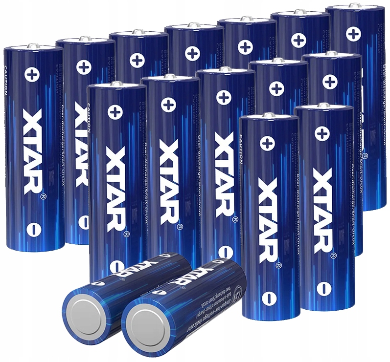 Lithium-iontové Baterie R6 Aa 1,5V Li-on 2500MAH S Pojistkou 16 Ks