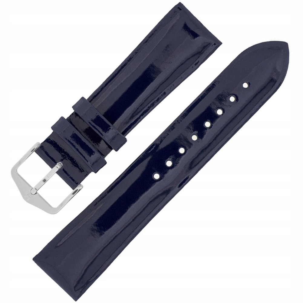 Pásek k hodinkám Hirsch 01536180-2-18 modrý 18 mm