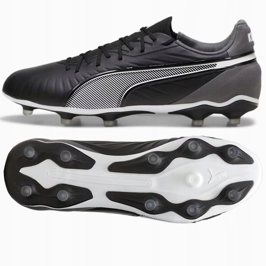 Buty Puma King Match Fg/ag 107863-01 42 1/2, Czarny