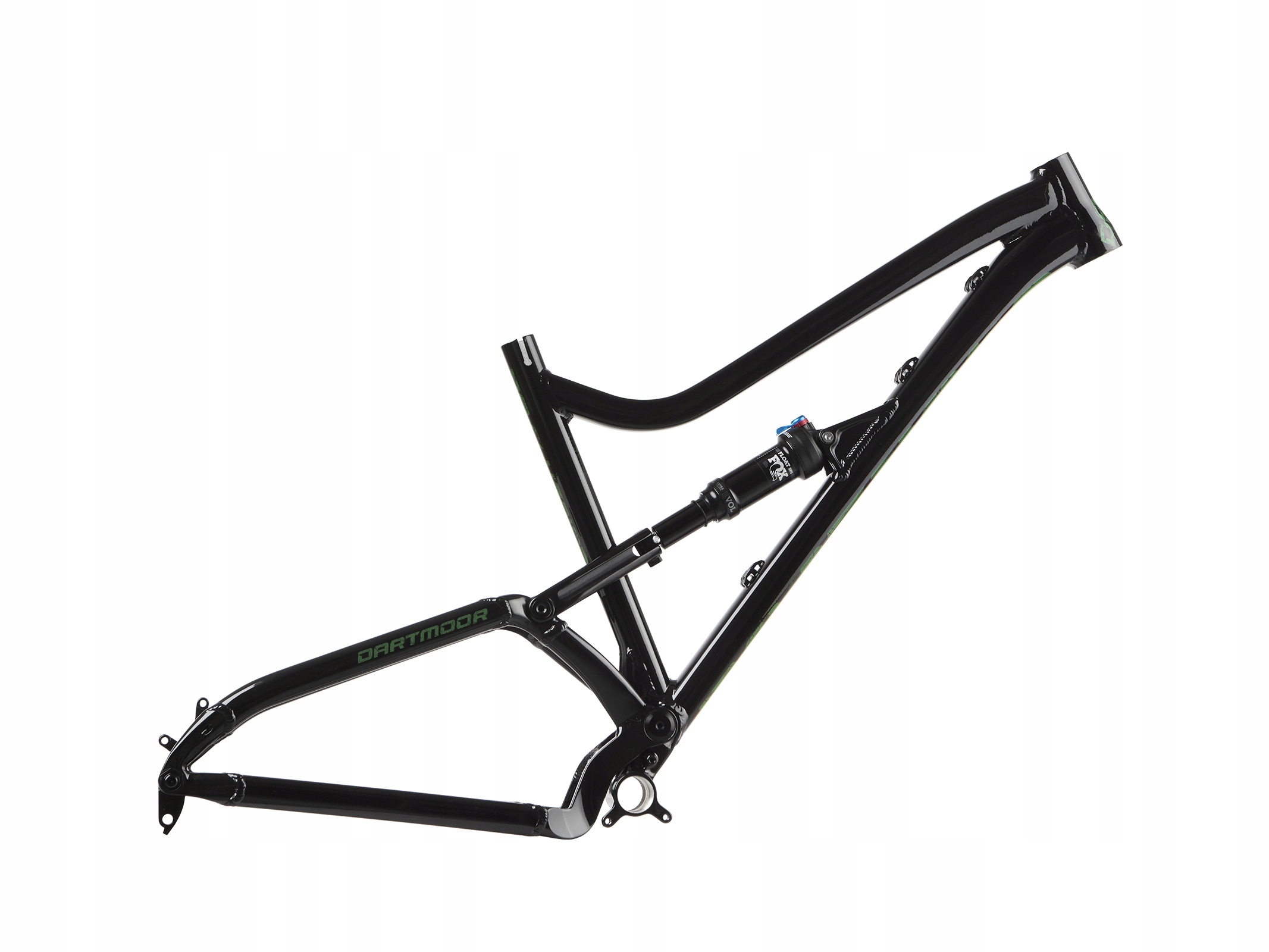 Rám Bluebird 29 s tlumičem Fox Float Dps Černý/Forest Green, L