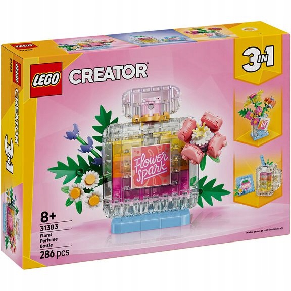 Lego Creator Flakon parfému s květinovou ozdobou 31383