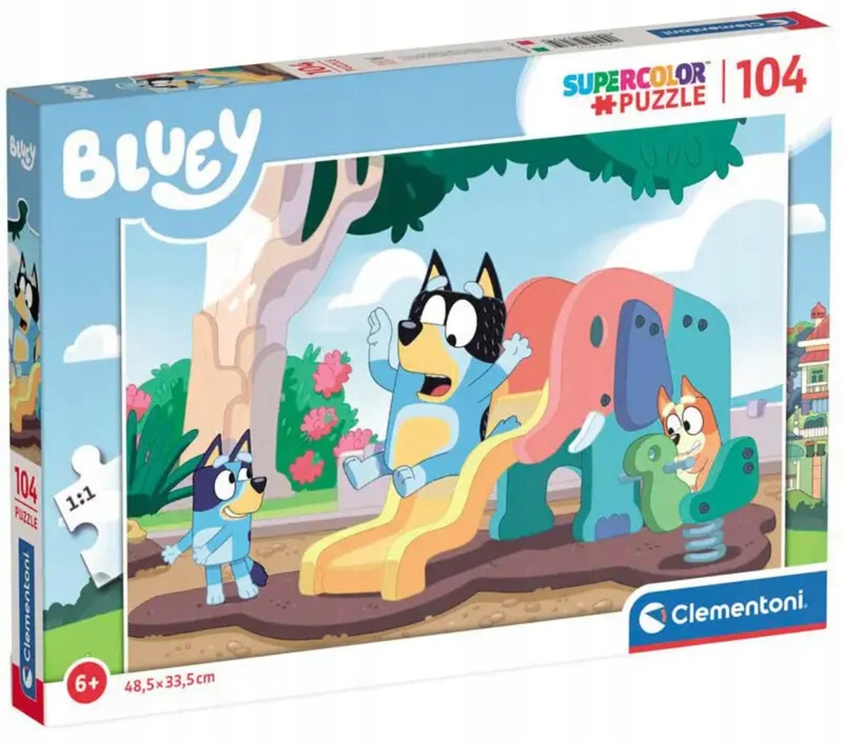 

Clementoni: Puzzle 104el. Bluey II