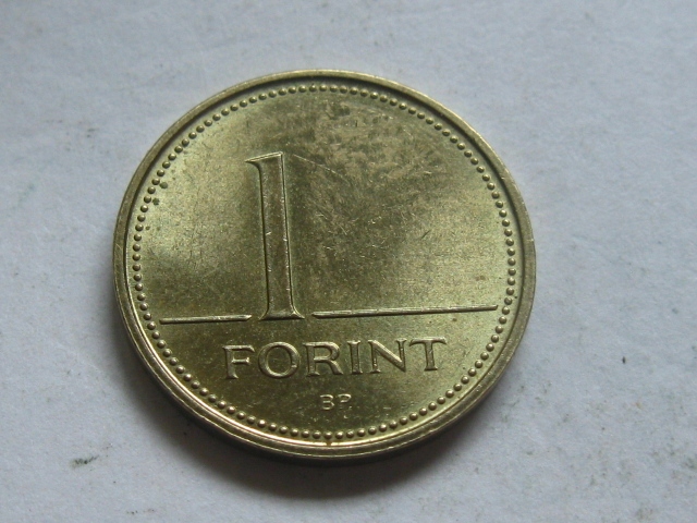 nr1002 Węgry Moneta 1 Forint 1993 Ładny stan