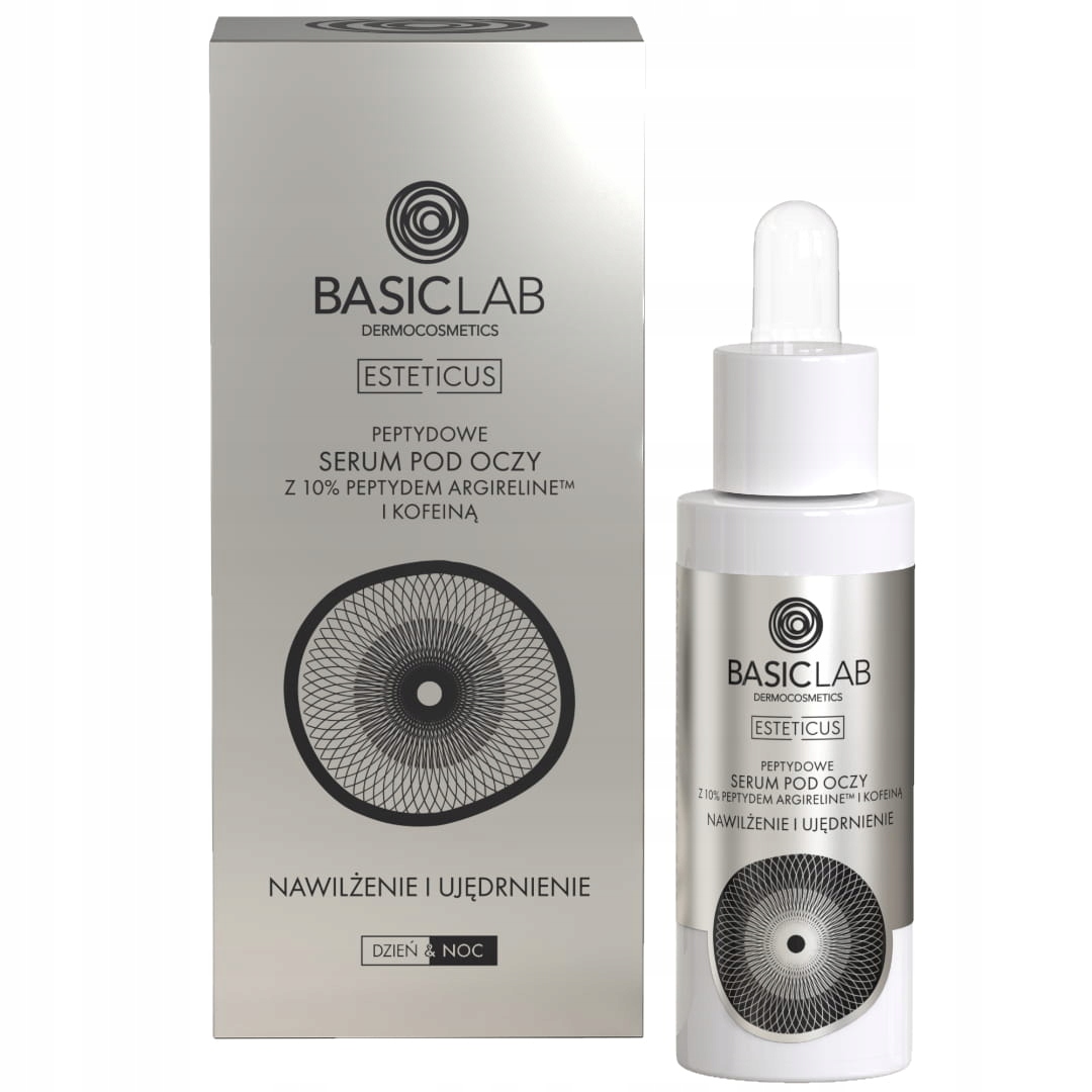 Serum pod oczy BasicLab NA CIENIE I ZMARSZCZKI Edycja Limitowana 30 ml