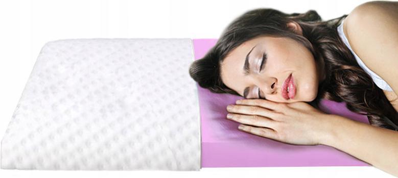 Polštář pěna Hr 40x60 antialergická ortopedická tvrdost páteř spánek