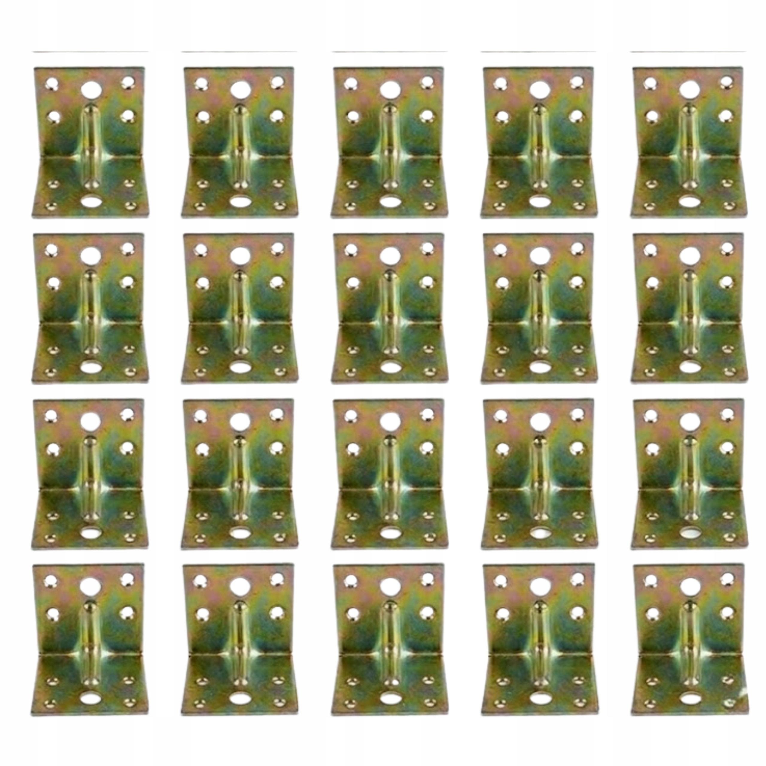 Úhelník Stavební Spojka 20x Vyztužený Tesařský 100X100X90 mm