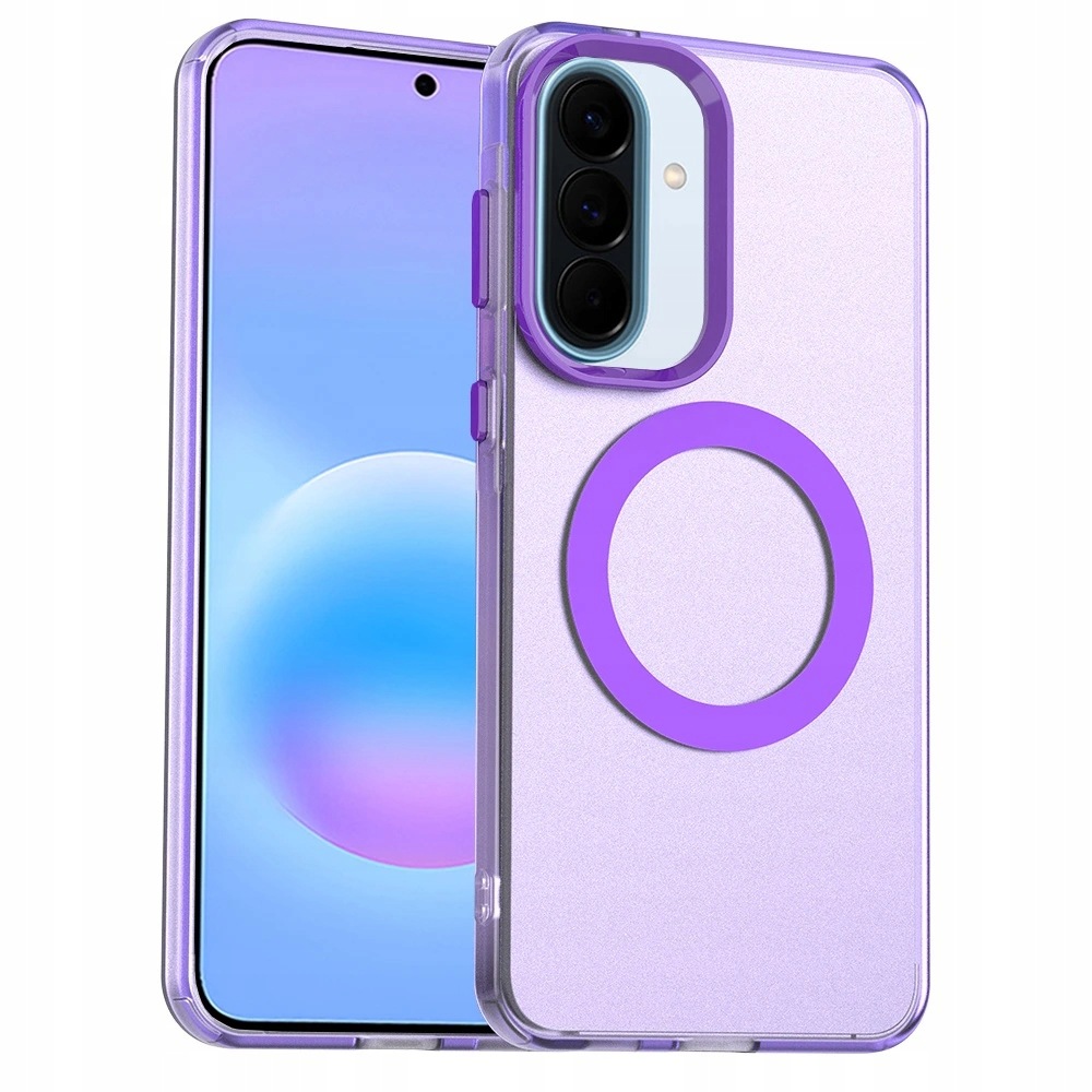 Techsuit CandyCase MagSafe etui do Samsung Galaxy A57 5G fioletowe