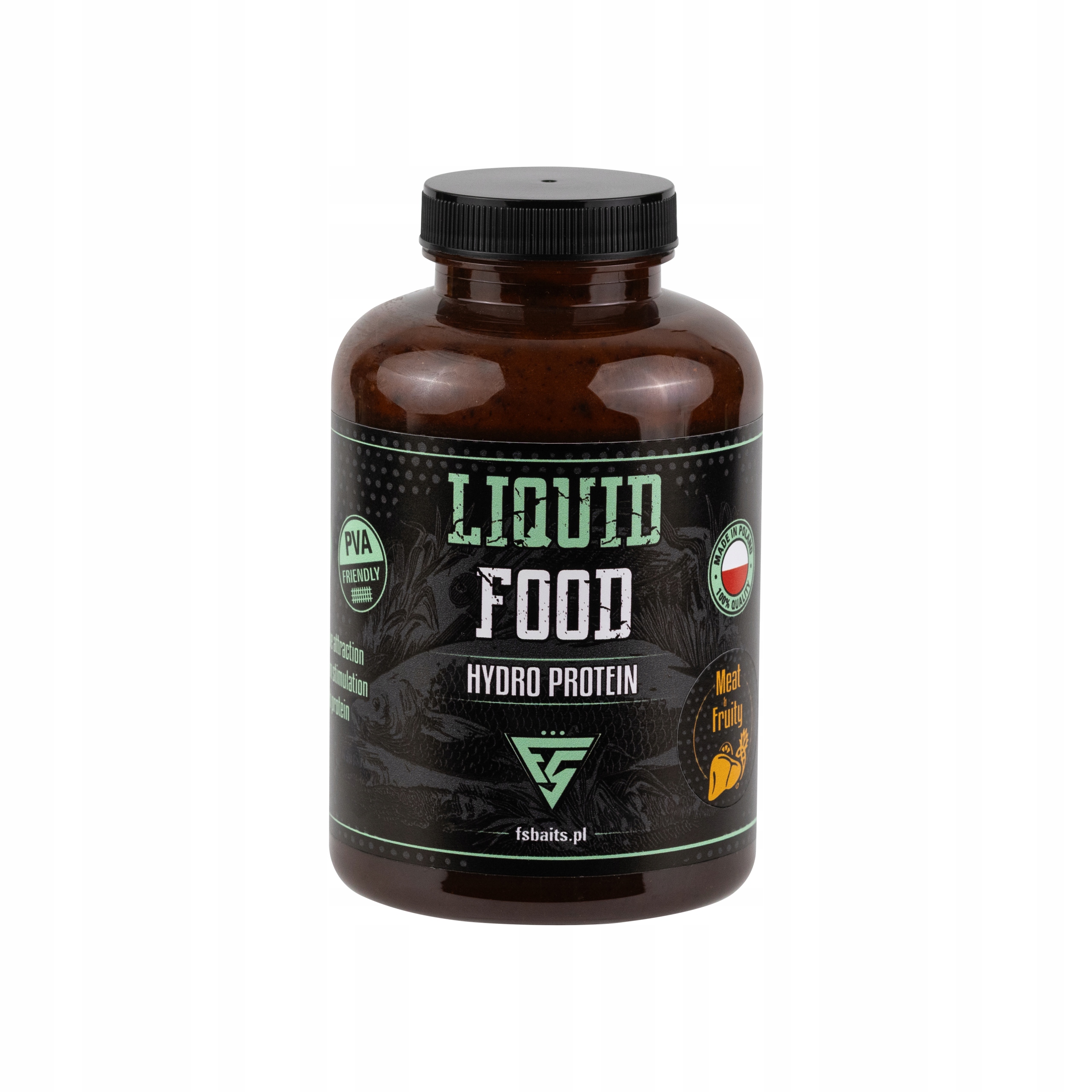 Fs Baits Liquid Hydro Protein Meat & Fruity 500 ml