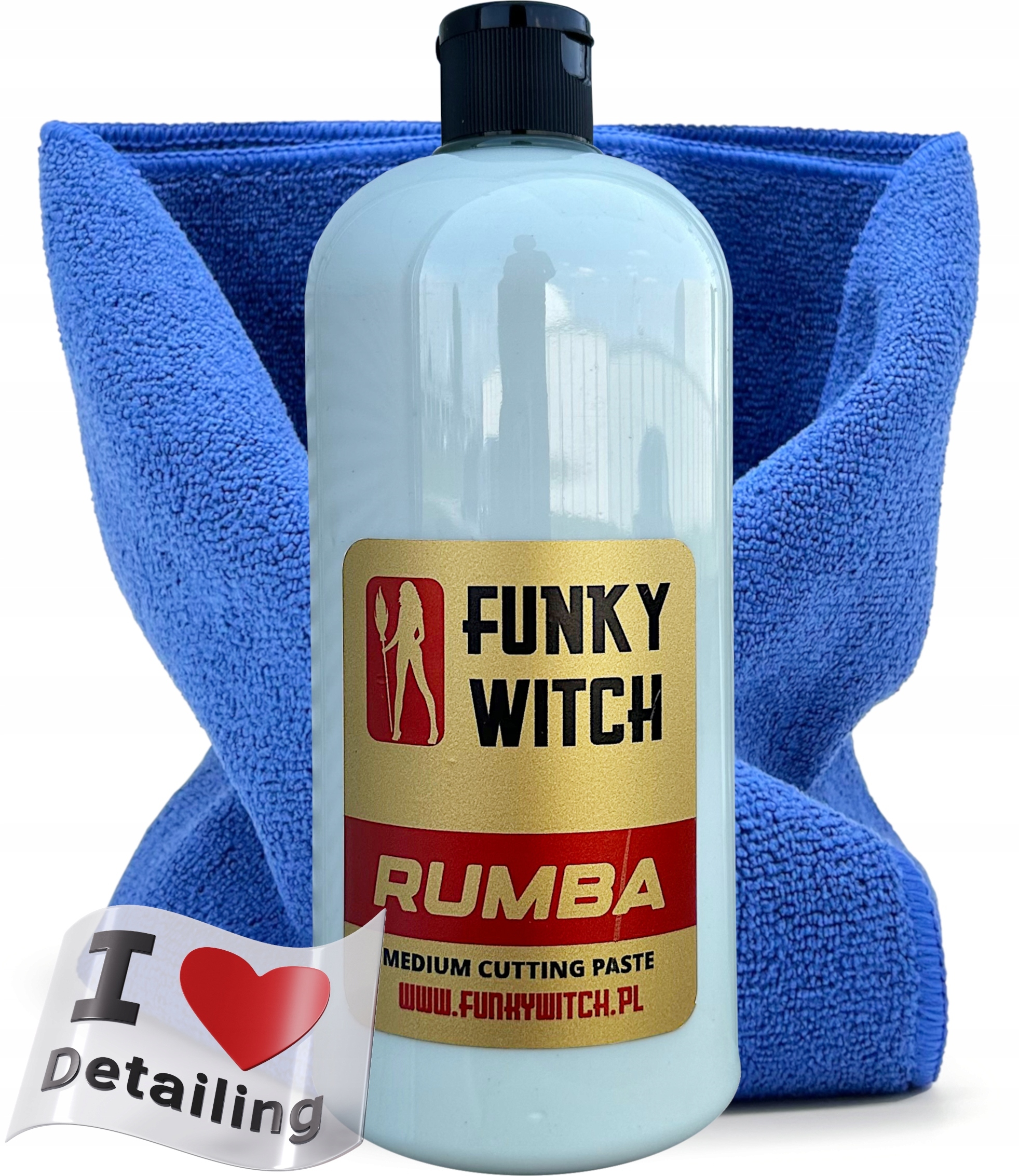 Funky Witch Rumba Medium Cutting Paste 1L Stredne rezná leštiaca pasta