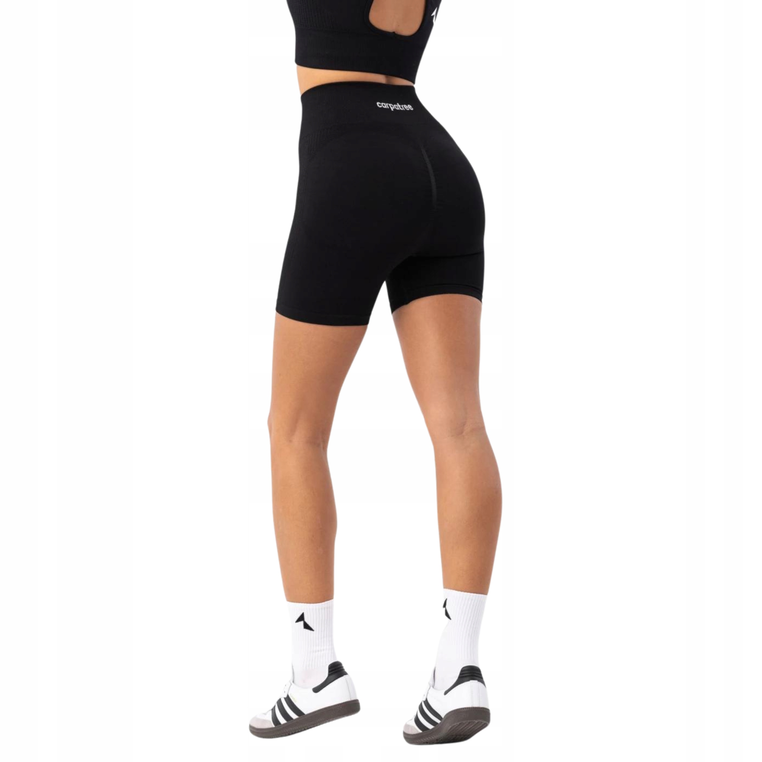 CARPATREE SPODENKI DAMSKIE KOLARKI SPORTOWE BIKERY WYSOKI STAN PUSH UP Rozmiar S