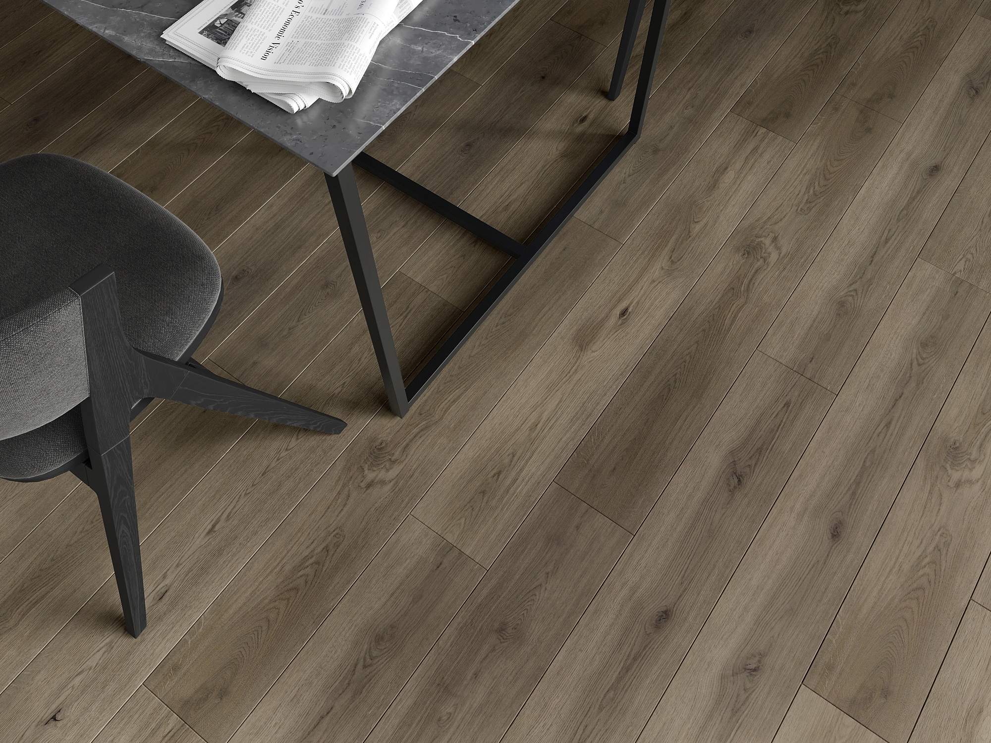 MEXEN PERRY PANELE WINYLOWE SPC 6,5 MM PODKŁAD IXPE 4 V-FUGA DĄB Długość 124 cm