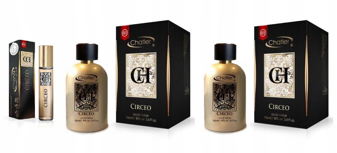 Chatler Circeo 2x100 ml 30 ml Edp Set