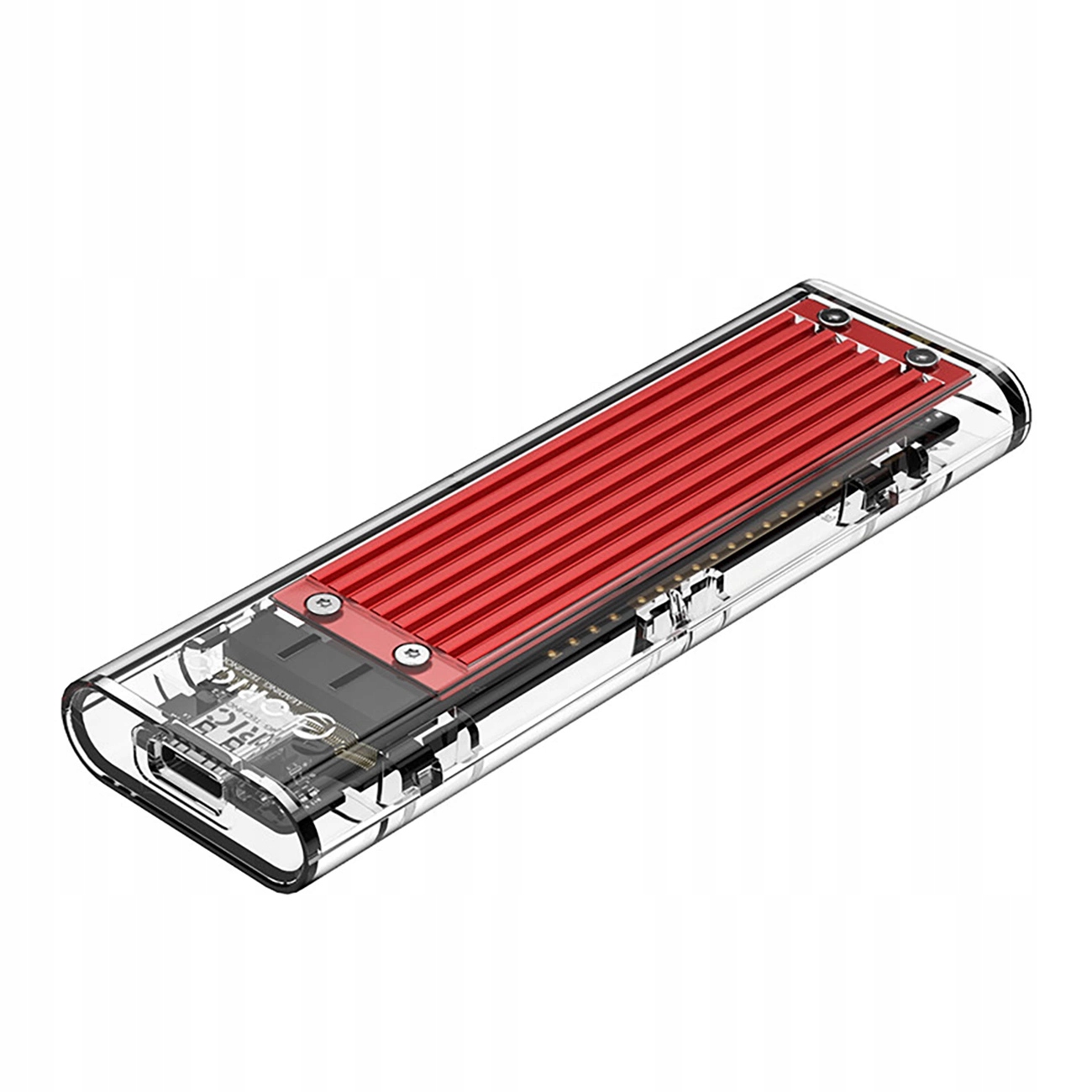 Kieszeń dyskowa Orico TCM2- C3 M. 2 Nvme na Usb- C 10Gb/ s czerwona Orico