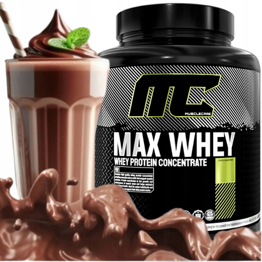 Wpc syrovátkový protein Doplněk Stravy Muscle Care Max Whey 1800 g Čokoláda