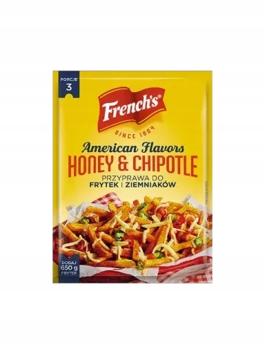 Levně 10 x French's Koření na pohanky a brambory Honey & Chipotle 15 g
