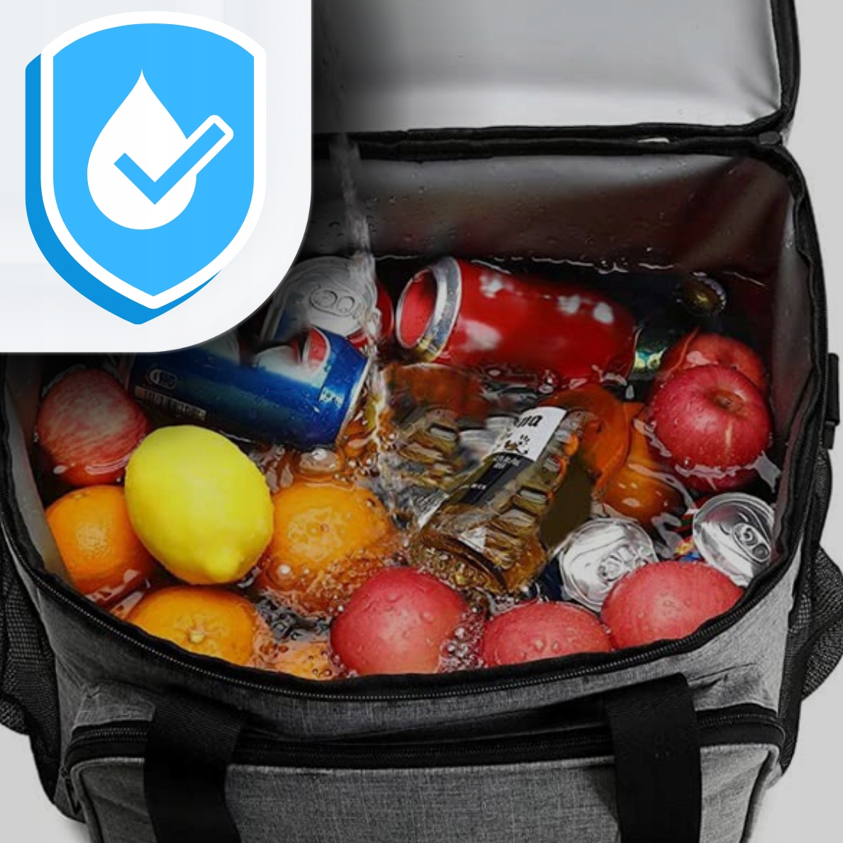 Torba Termiczna ŚNIADANIOWA duża na śniadanie jedzenie napoje LUNCH BOX Pojemność 12 l