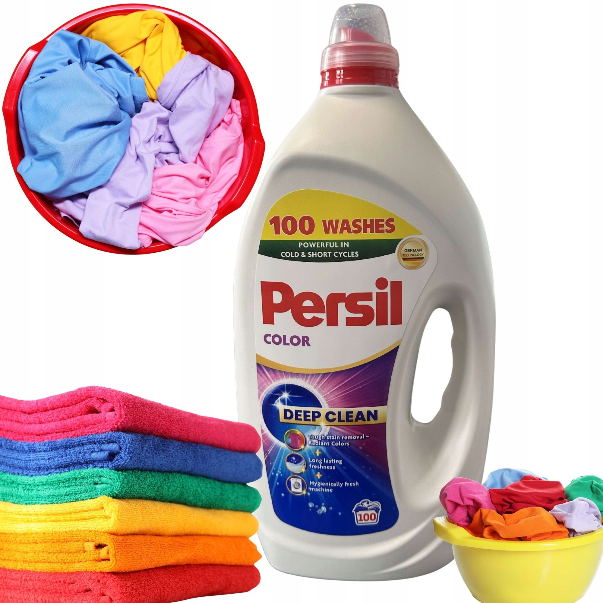 Persil Color Gel Deep Clean 4,5L 100 Prań Żel do Kolor