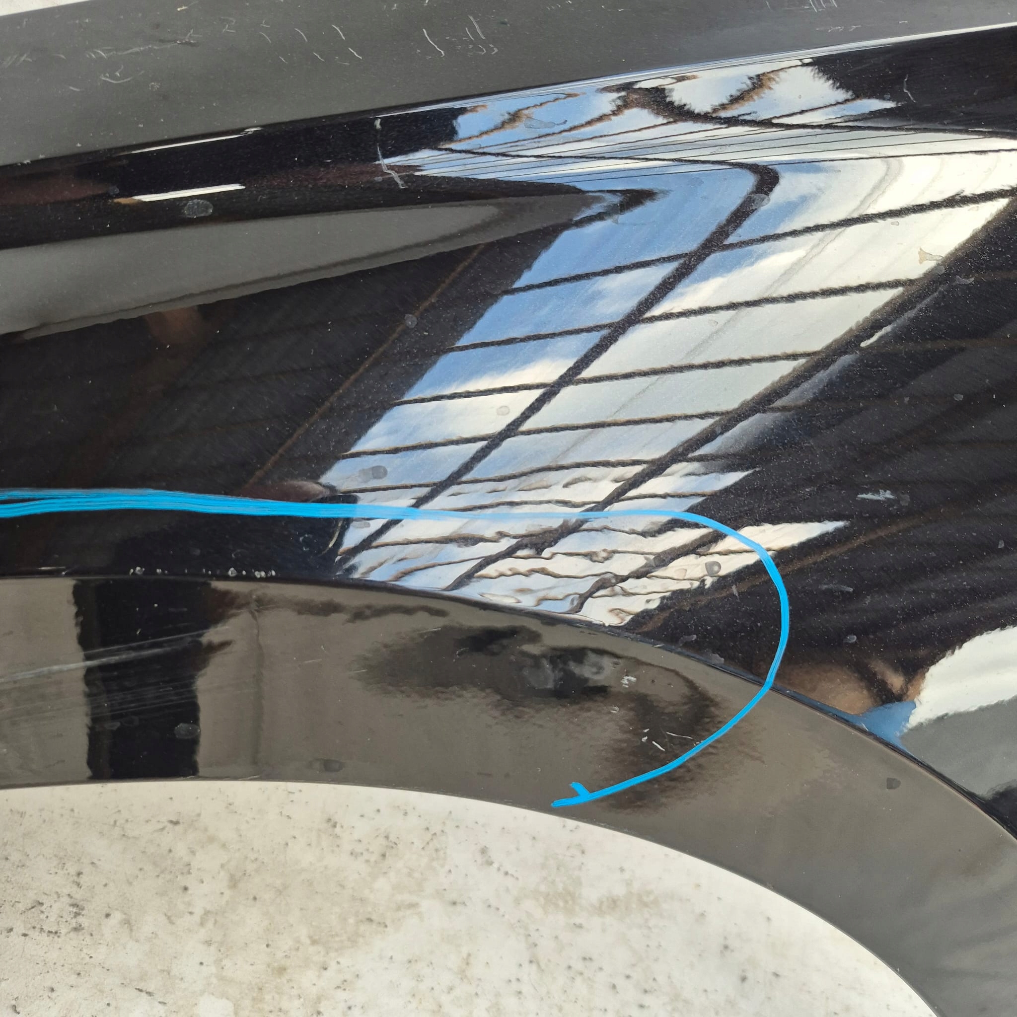 SKODA FABIA IV 4 21- fender front front left
