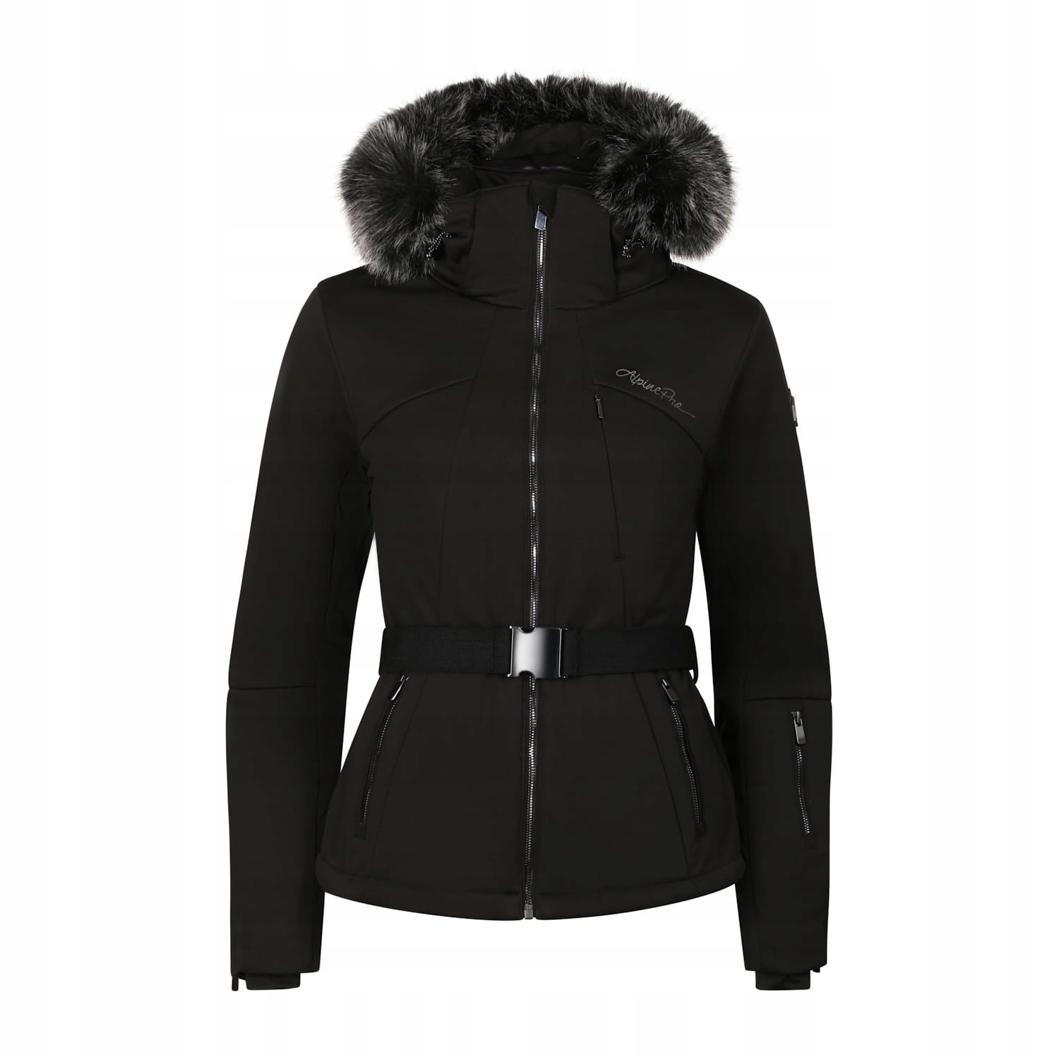 Kurtka damska narciarska softshellowa Alpine Pro Dowela 2 k.czarny r.L