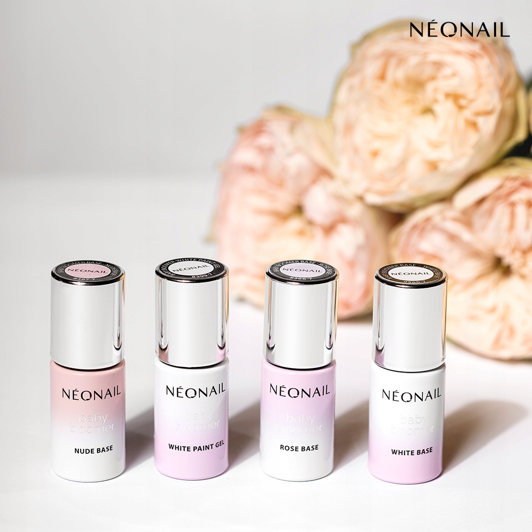 NEONAIL Baza Hybrydowa BABY BOOMER BASE ROSE BASE 7,2 ml Kolekcja BABY BOOMER BASE