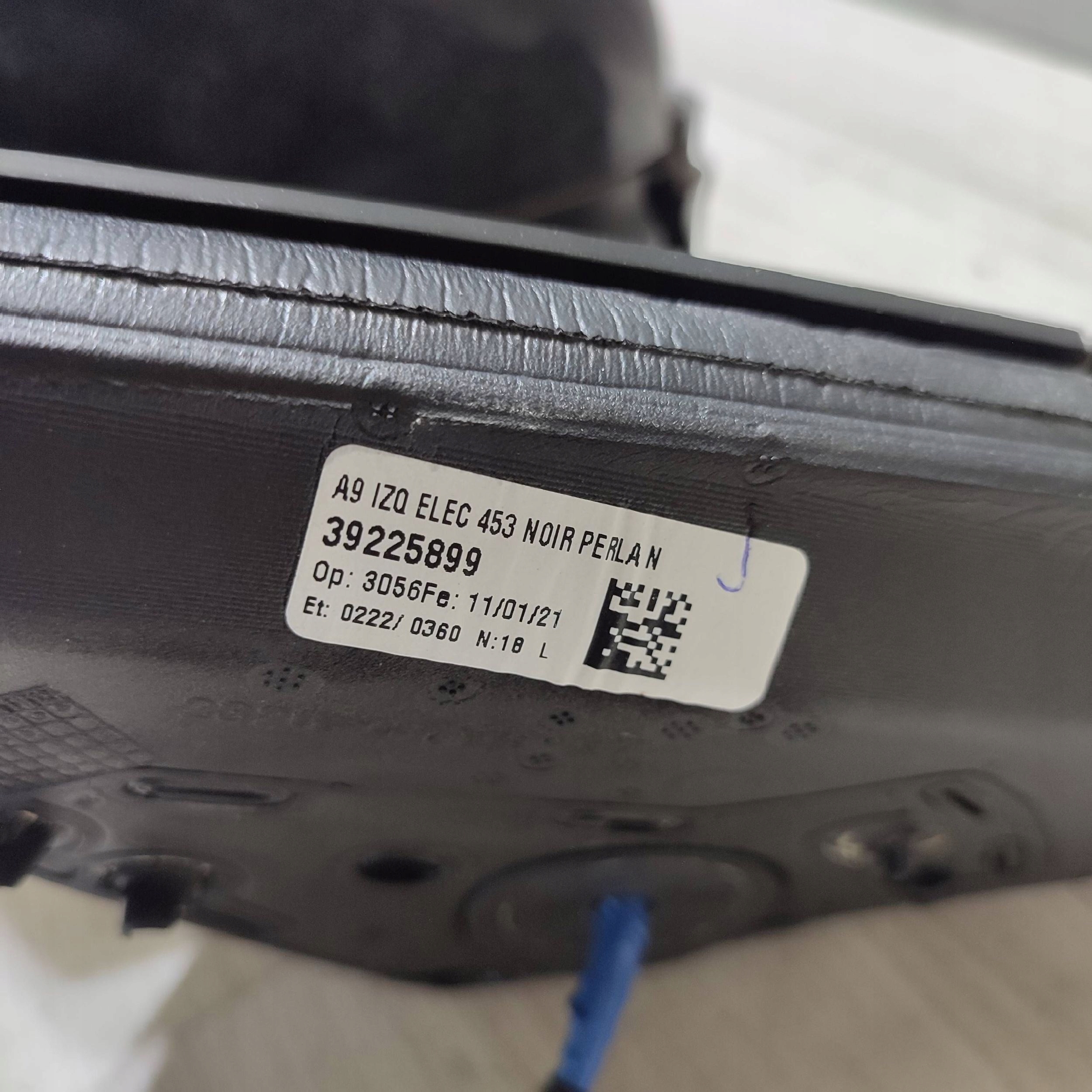 electrics mirror side left side Opel Corsa F 39225899