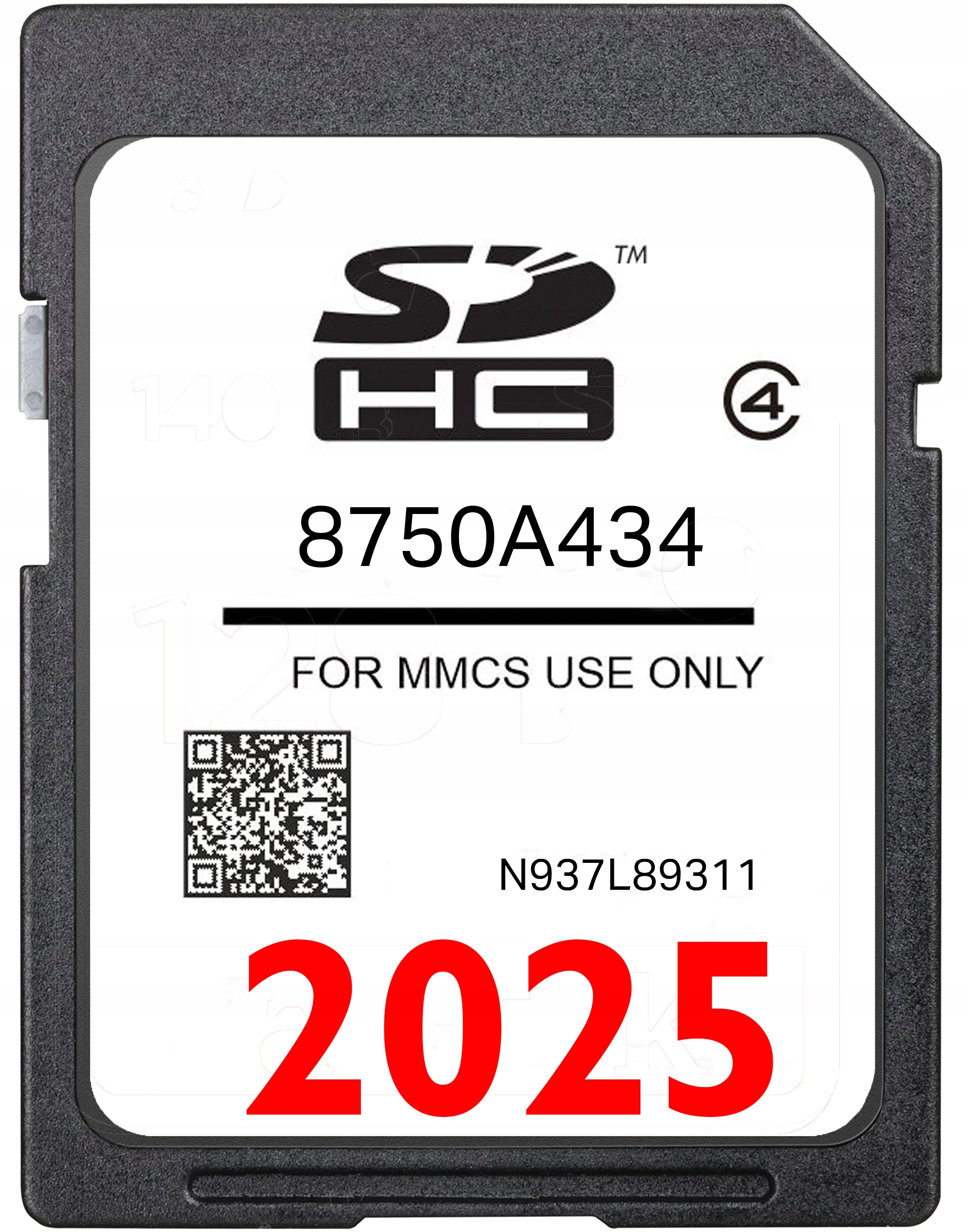 Navigační Mapa Karta Sd Peugeot 4008 P-11 2025 Evropa