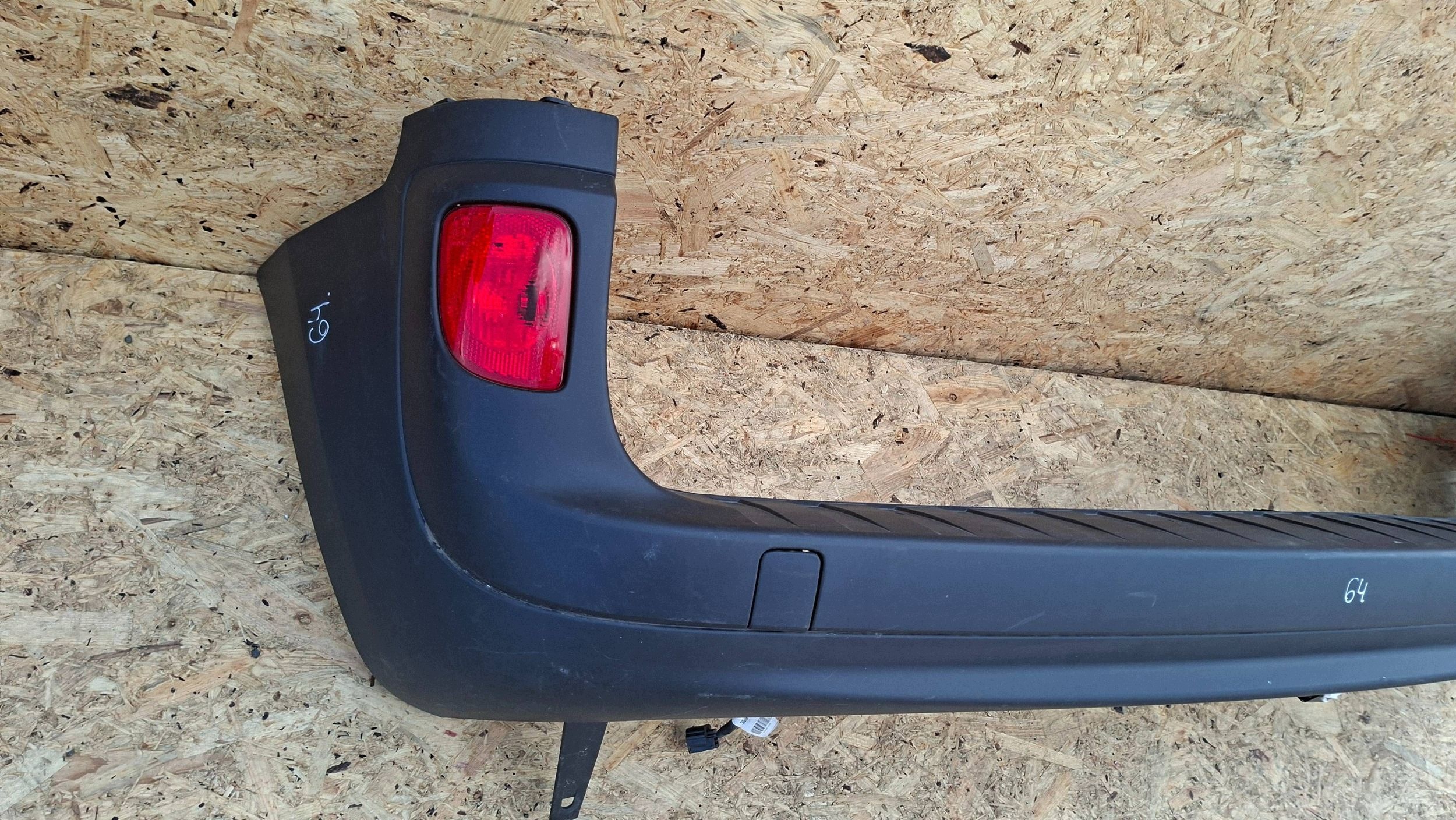 bumper rear part 8200436723 RENAULT KANGOO II CITAN and complete without PDC 07-2021