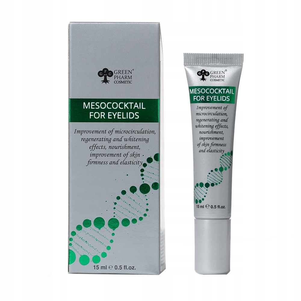 Oční krém Green Pharm Cosmetic Mezokoktejl na oční víčka 15 ml