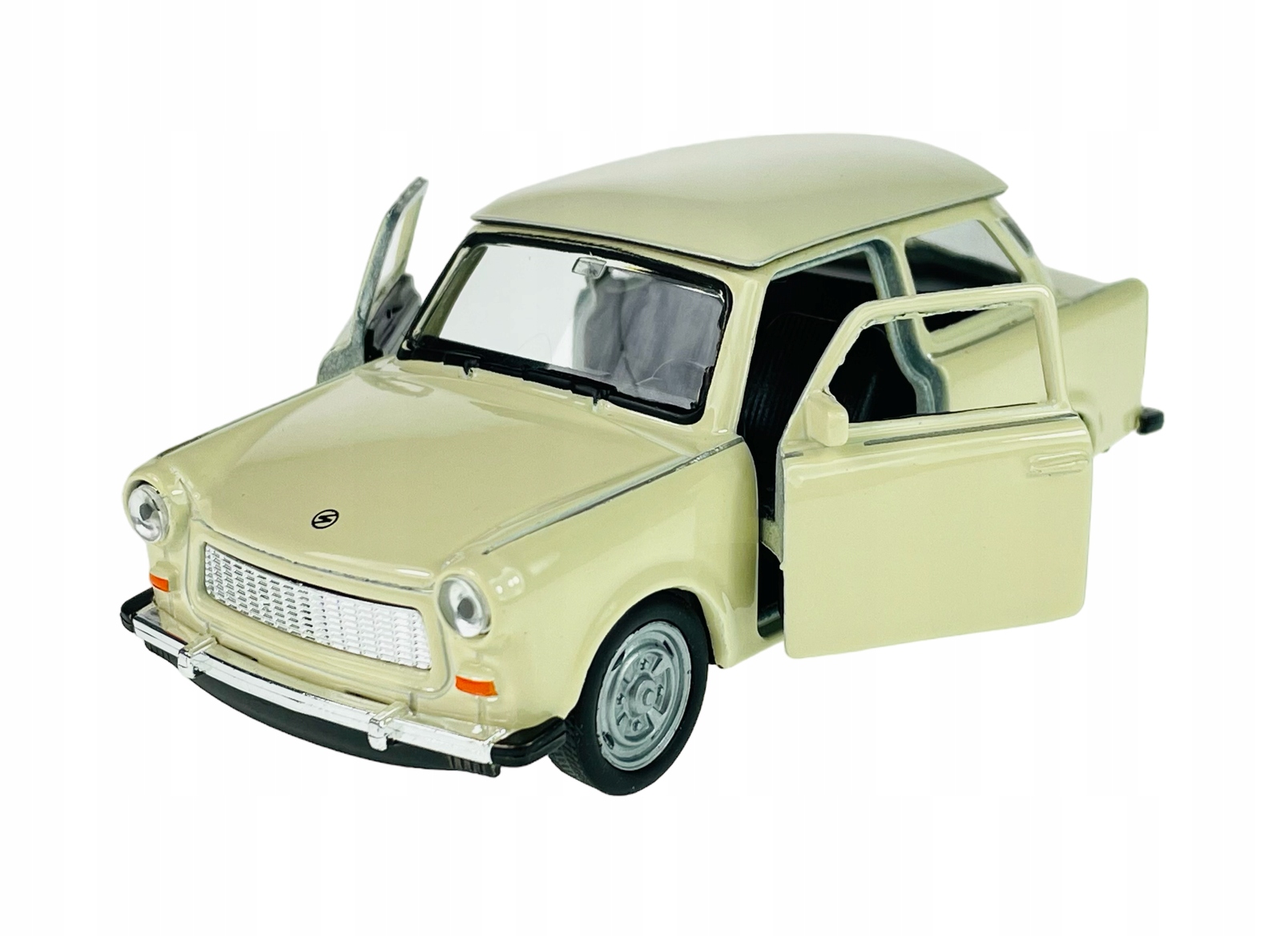 WELLY TRABANT 601 BEŻOWY 1:34 LEGENDY PRL NOWY