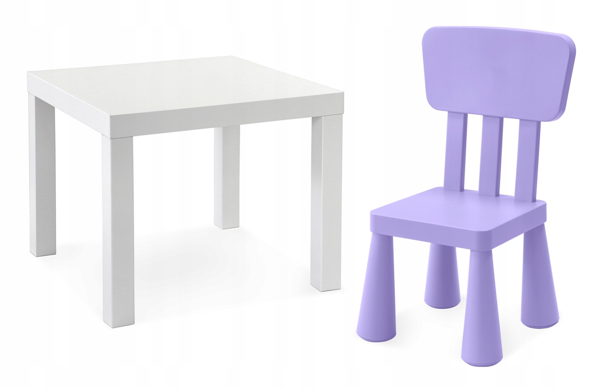 IKEA stolik LACK + krzeselko MAMMUT mamut +GRATISY Kolekcja Lack