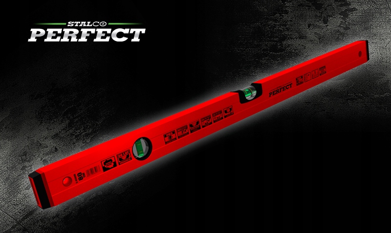 

Poziomnica 120CM Czerwona