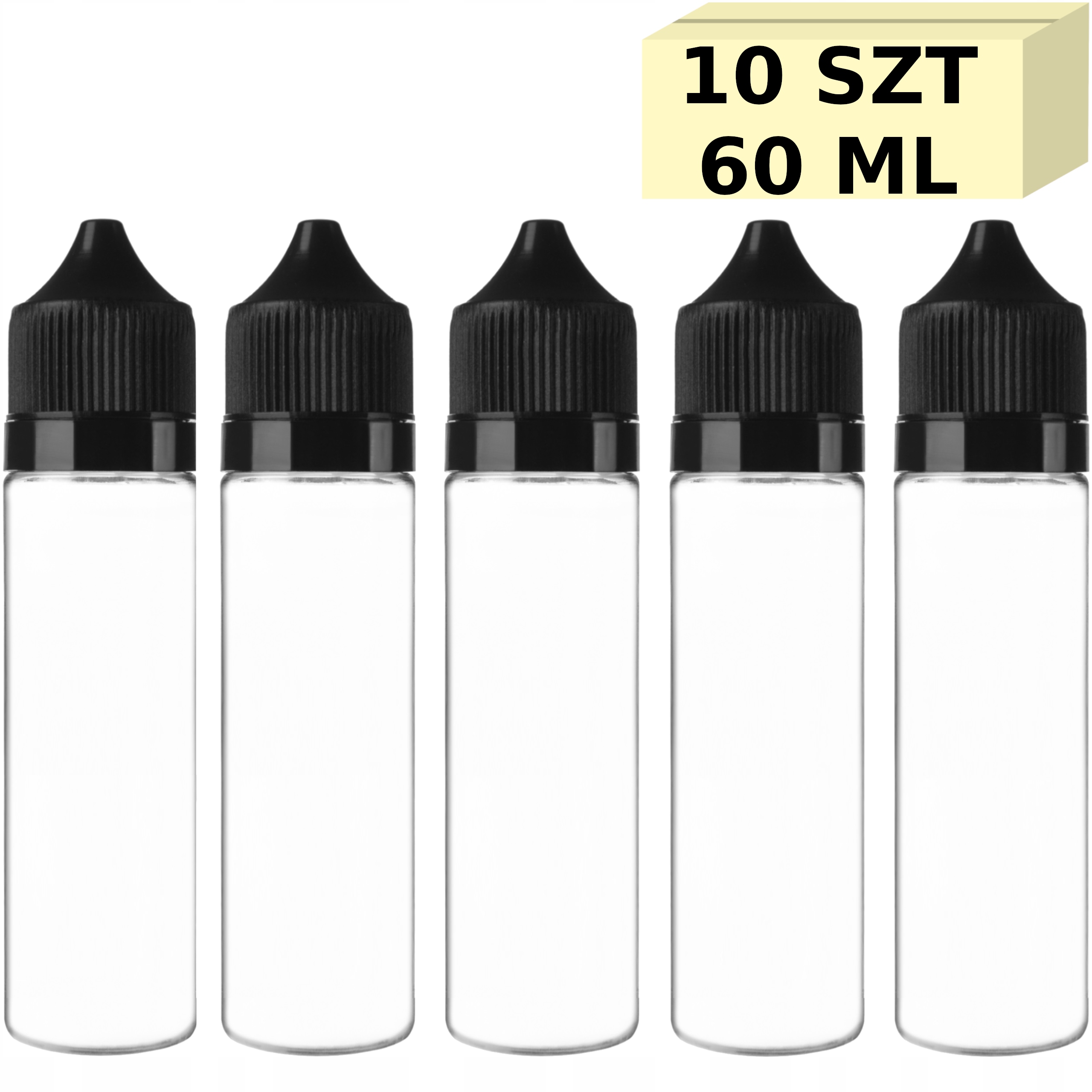 

Butelka 60 ml 10 szt Gorilla Liquid Buteleczki