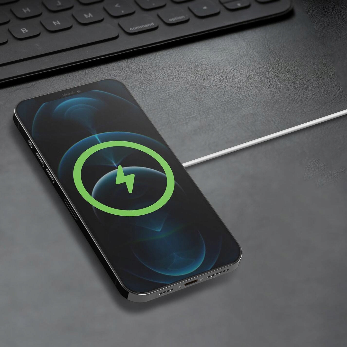 ŁADOWARKA INDUKCYJNA DO IPHONE APPLE WATCH AIRPODS DO MAGSAFE BIAŁA Stan opakowania oryginalne