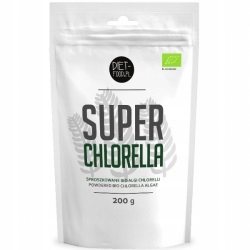 Chlorella sproszkowana [algi] Bio (200g) Diet-food