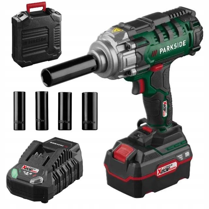 Wkrętarka akumulatorowa udarowa Passk 20-Li C4 Aku 4 Ah ładowarka