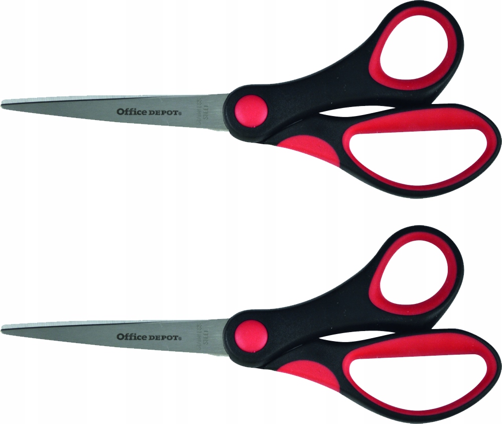 Nożyczki biurowe Office Depot 17cm nierdzewne x 2