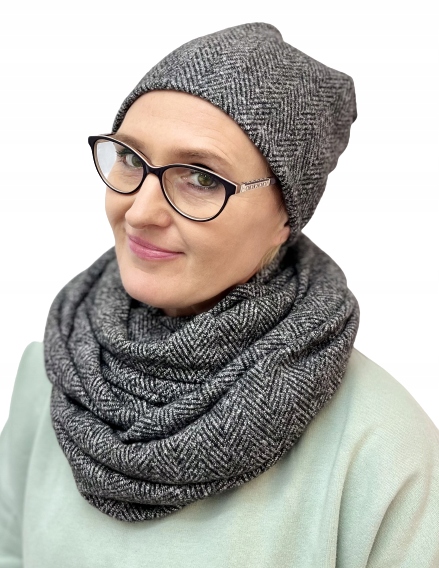 

Czapka i komin wek -293 turbany czapki Eva Design