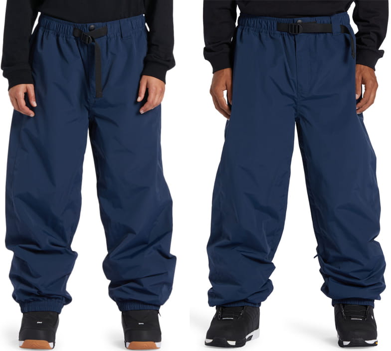 DC Shoes Spodnie Narciarskie Snowboardowe Męskie Damskie Wodoodporne 10K S