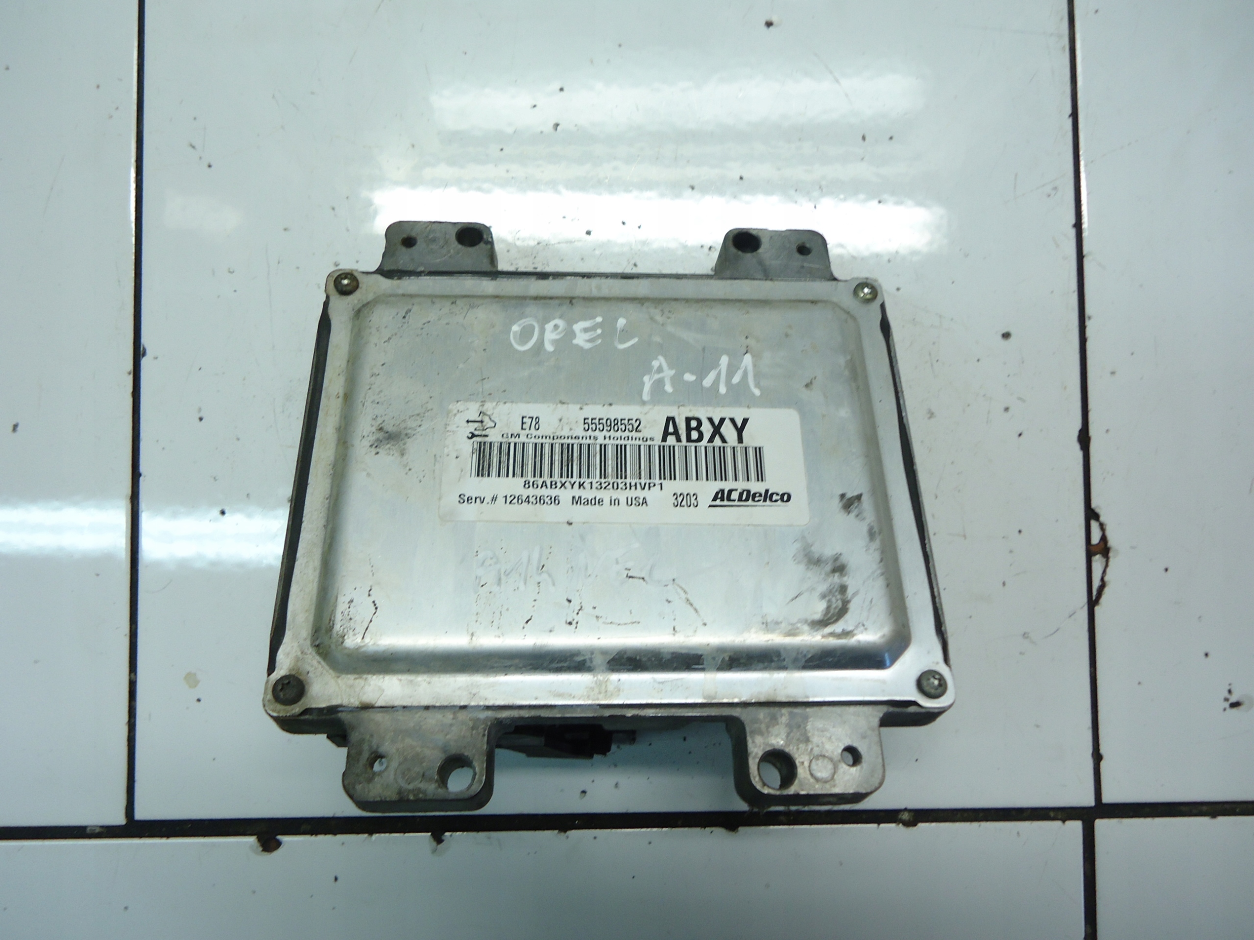 OPEL ASTRA J 1.4T A14NEL computer Centralina Motore 55598552