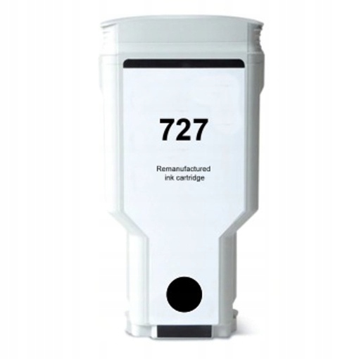 Naplnka Hp 727 F9J79A foto černá kompatibilní cartridge