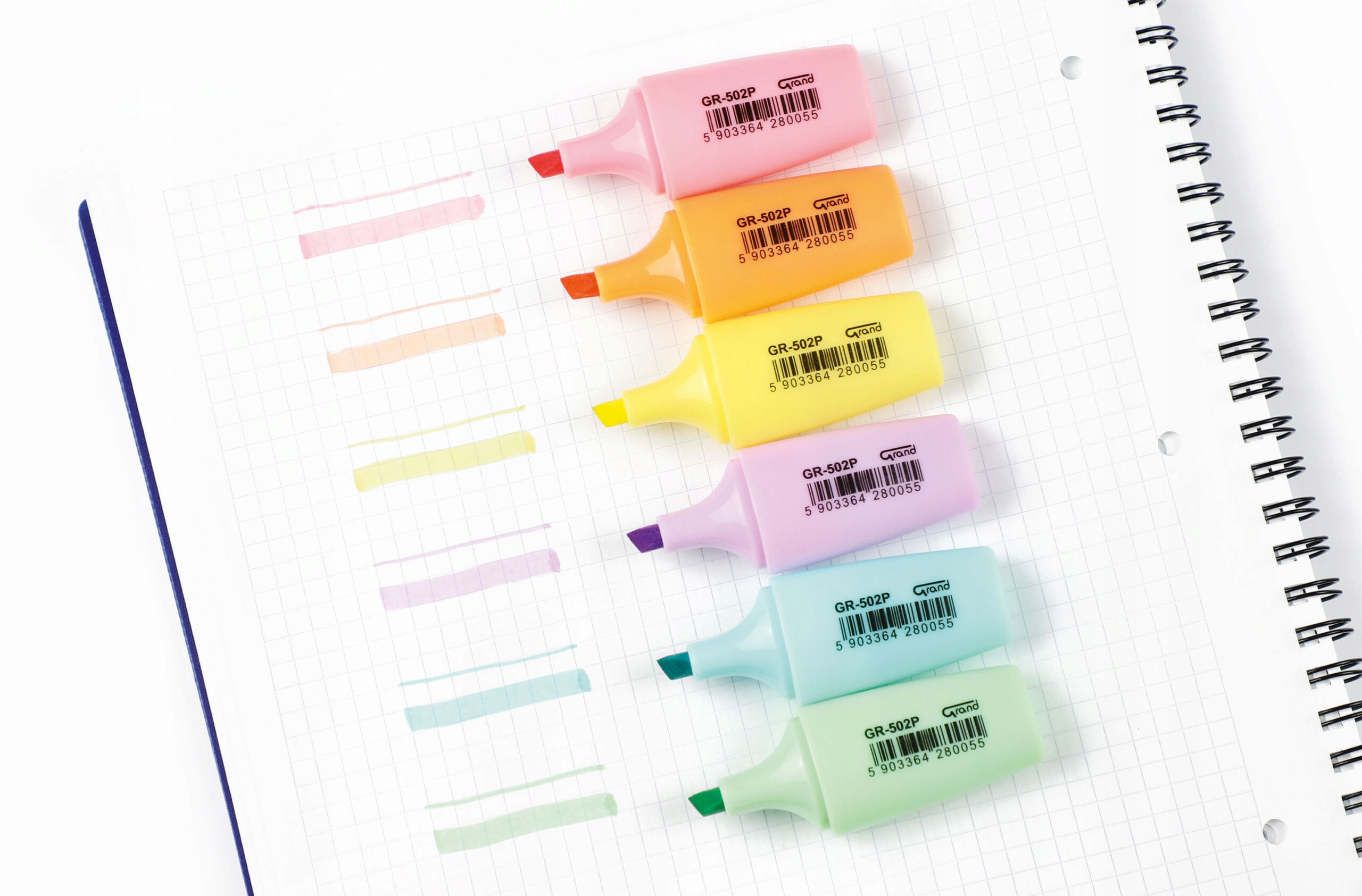 ZAKREŚLACZ PASTELOWY 1SZT POMARAŃCZOWY GRAND Kod producenta 5903364280055