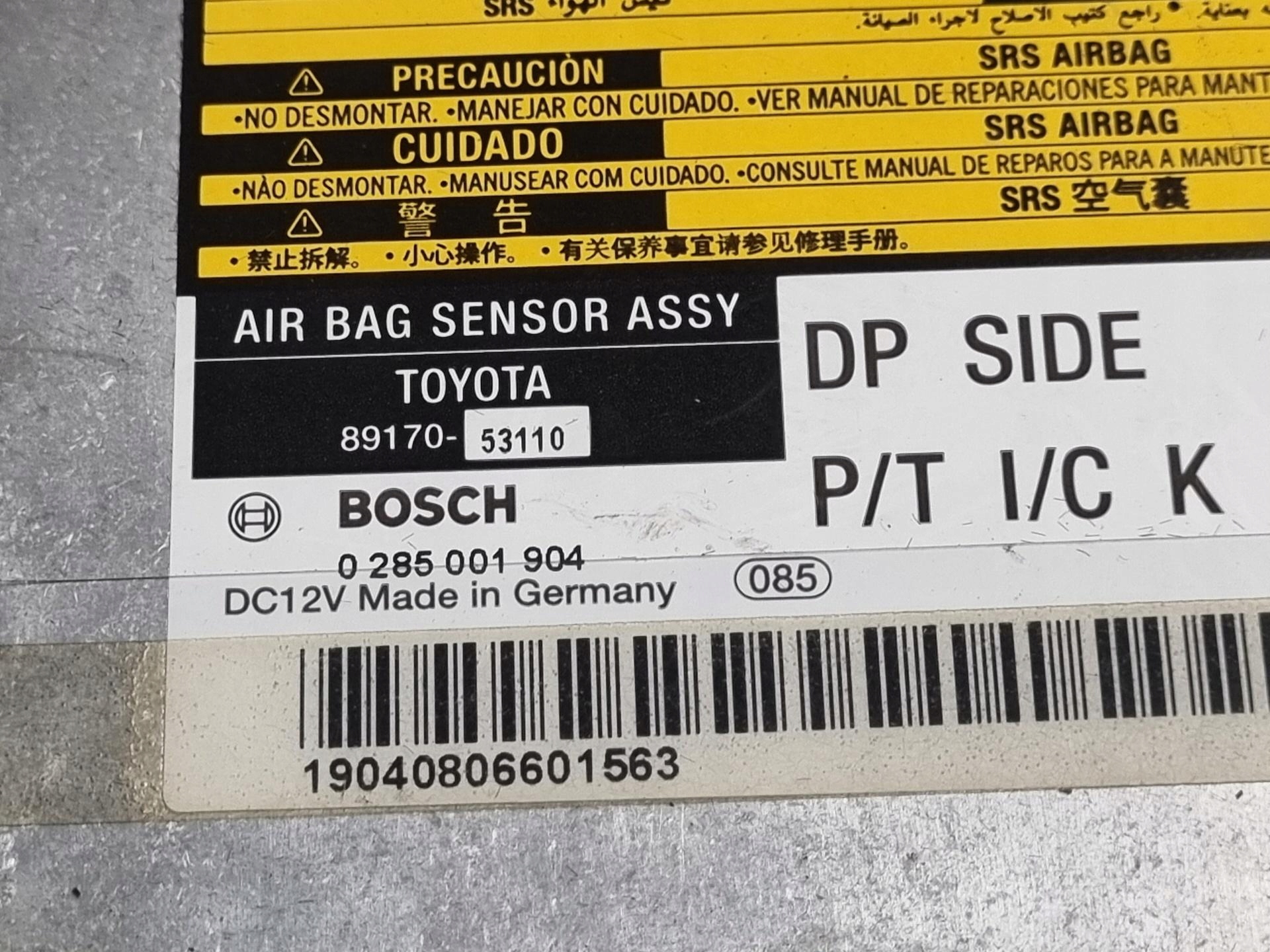 modulo airbag Lexus IS 2 XE20 2008 89170-53110